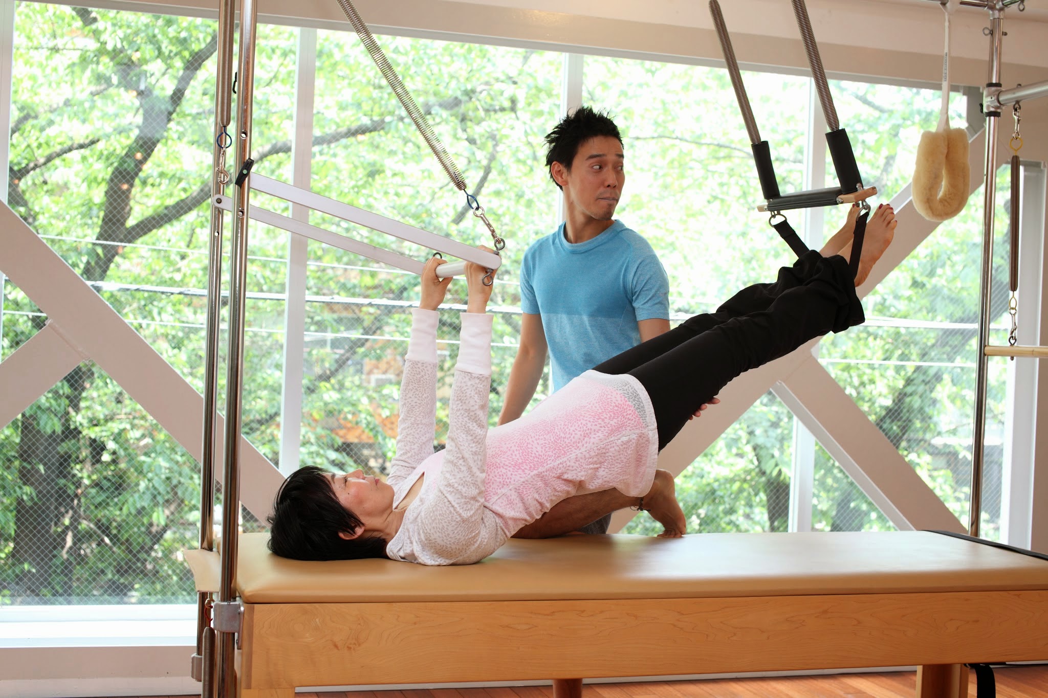 ピラティスでヘルニア軽減