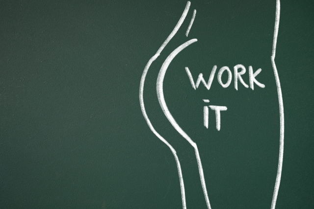 おしりに働きかける