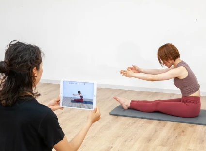 AI×ピラティス】体幹動作分析・長座座位解析｜ピラティス・ヨガ専門