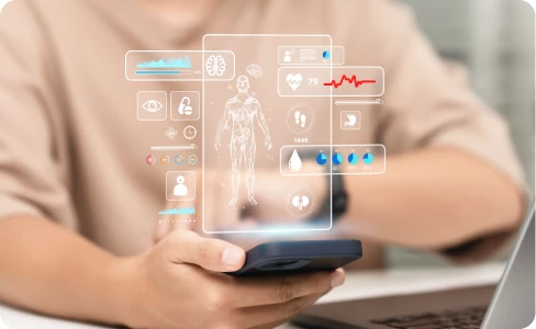 公式アプリ、オリジナルAI解析で あなたの身体と心を見える化