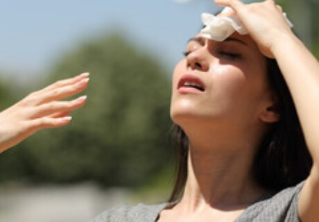 ほてる・汗をかきやすい