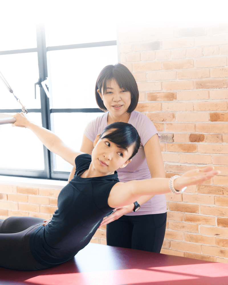女性のお悩みにはピラティス