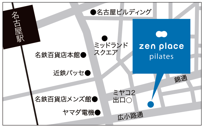 茗荷谷スタジオマップ