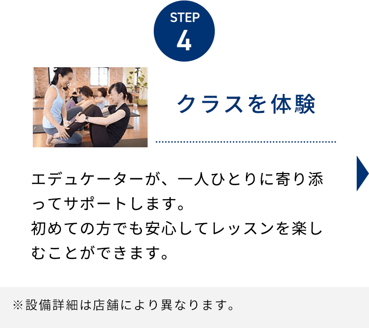 STEP4 クラスを体験